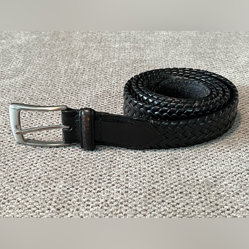 Classy Braided Leather Belt 44